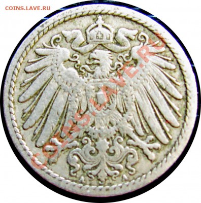 R78 Германия 5 пфеннигов 1900A до 27.05 в 22°° - R78 5 1900a_2