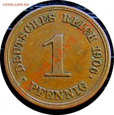R82 Германия 1 пфенниг 1906E до 27.05 в 22°° - R82 1 1906_1