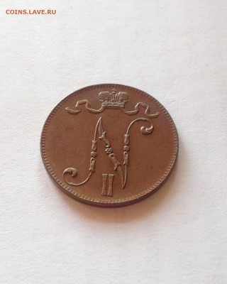 5 пенни 1916г. Русская Финляндия , до 16.11.18г. - 5p16-5