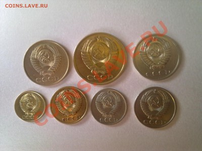 1,2,3,5,10,15,20 коп.-1982г.   до 26 мая 2011г. - Фото395