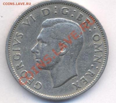 Великобритания 2 шиллинга 1949 г.До 23.05.11 г. 20-00 МСК. - Флорин 49.1