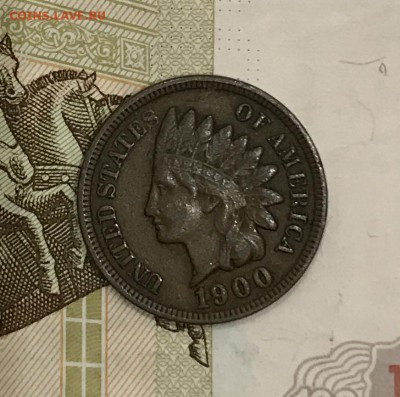 Две монеты 1 цент США, 1855 и 1900 гг. - 4EA151C9-5A91-48C0-8FAE-4FF25D2386D8