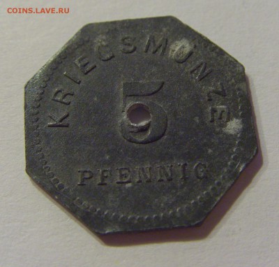 Нотгельд 5 пфеннигов 1917 Бенсхейм №2 15.11.18 22:00 М - CIMG9147.JPG