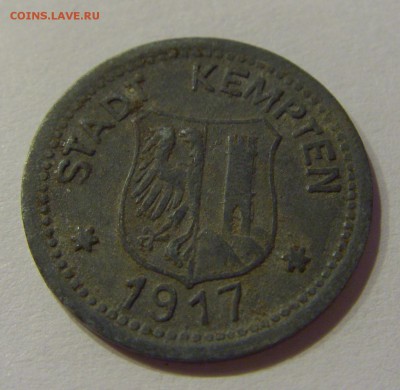 Нотгельд 10 пфеннигов 1917 Кемптен №1 15.11.18 22:00 М - CIMG9153.JPG