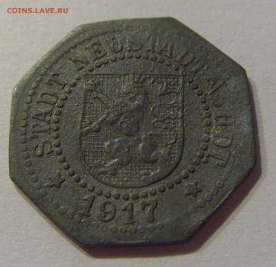 Нотгельд 20 пфеннигов 1917 Нойштадт №1 15.11.18 22:00 М - CIMG9157.JPG