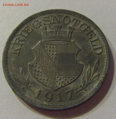 Нотгельд 10 пфеннигов 1917 Пфорцхайм №1 15.11.18 22:00 М - CIMG9161.JPG