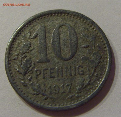 Нотгельд 10 пфеннигов 1917 Изерлон №1 15.11.18 22:00 М - CIMG9195.JPG