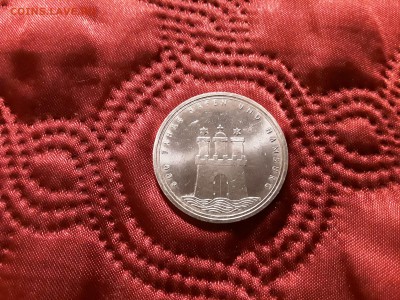 Германия. ФРГ. 10 марок 1989 года. Гамбург. До 13.11.18. - 20181110_195032