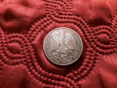 Германия. ФРГ. 10 марок 1987 года. Берлин. До 13.11.18. - 20181110_195046