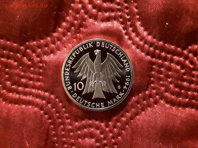 Германия. ФРГ. 10 марок 1994 года. Гердер. До 13.11.18. - 20181110_195841