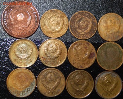 Ранние советы 2 и 3 копейки 1924-57, 28 шт., до 22:30 11.11. - 2-24-75 15 ШТ.-6.JPG