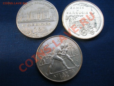 3 монеты по 2 злотых 1995 г. (100 лет Игр, Атланта, Лазенки) - DSCN5102.JPG