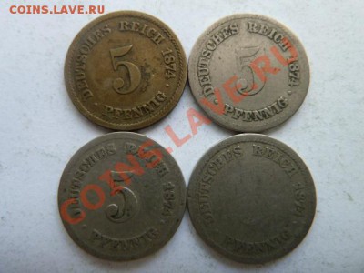 Продам монеты Германии 1873-1945гг. (ходячка) - 1874_б.JPG