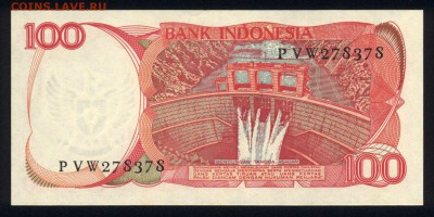 Индонезия 100 рупий 1984 unc 17.11.18. 22:00 мск - 1