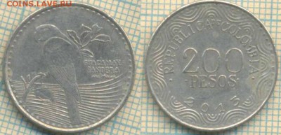 Колумбия 200 песо 2013 г. , до 15.11.2018 г. 22.00 по Москве - Колумбия 200 песо 2013  4450