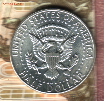 50 центов США, на оценку, UNC. 1964, 1965, 1967, 1968. - 2