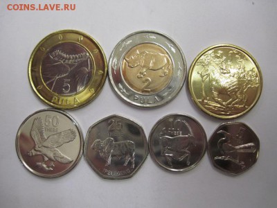 Ботсвана набор из 7 монет до 14.11.18 - IMG_1926.JPG