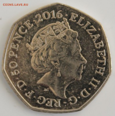 С РУБ.БРИТАНИЯ 50 пенсов 2016г.МИССИС ТИГГИ-МИГЛ до 18.11 - IMG_5161.JPG