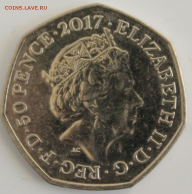 С РУБ.БРИТАНИЯ 50 пенсов 2017г.КРОЛИК ПИТЕР до 18.11 в 22-00 - IMG_5165.JPG