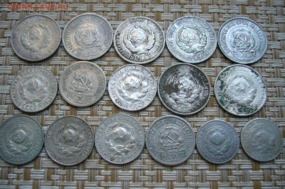 Билон 10-15-20 копеек 1922-1930 - 14-11-18 - 23-10 мск - P1980966.JPG