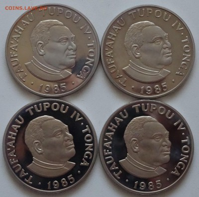 Тонга 50 сенити 1985 г. 4 шт. автомобили пруф на оценку - DSC02624 - копия.JPG