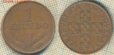 Португалия 1 эскудо 1973 г., до 19.11.2018 г. 22.00 по Москв - Португалия 1 эскудо 1973 4474