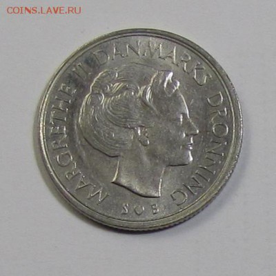 1 крона Дания 1975г. до 16-11-18 - 1-75