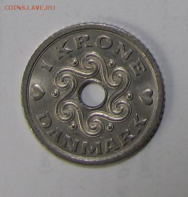 1 крона Дания 1992 г. до 16-11-18 - 1-92a