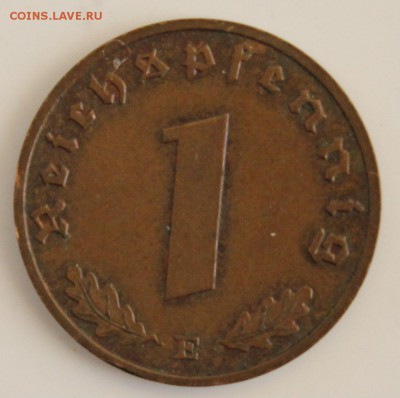 С РУБ.ГЕРМАНИЯ 1 пфенниг 1938г."Е" до 19.11 в 22-00 - IMG_5256.JPG