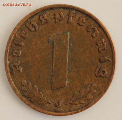 С РУБ.ГЕРМАНИЯ 1 пфенниг 1937г."J" до 19.11 в 22-00 - IMG_5258.JPG
