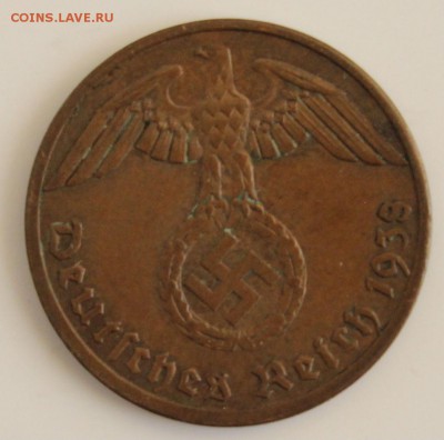 С РУБ.ГЕРМАНИЯ 1 пфенниг 1938г."А" до 19.11 в 22-00 - IMG_5271.JPG