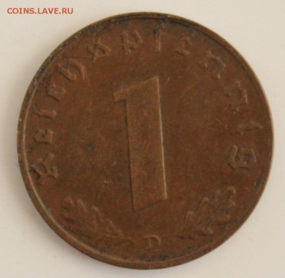 С РУБ.ГЕРМАНИЯ 1 пфенниг 1937г."D" до 19.11 в 22-00 - IMG_5278.JPG