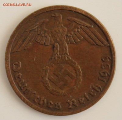С РУБ.ГЕРМАНИЯ 1 пфенниг 1939г."А" до 19.11 в 22-00 - IMG_5285.JPG