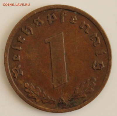 С РУБ.ГЕРМАНИЯ 1 пфенниг 1939г."А" до 19.11 в 22-00 - IMG_5284.JPG