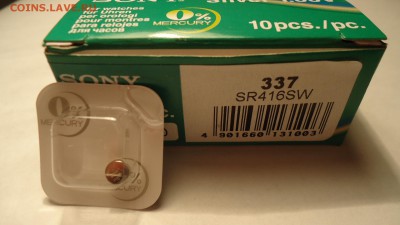 ЭЛЕМЕНТ ПИТАНИЯ ЧАСОВОЙ SONY SR416SW - DSC04975.JPG