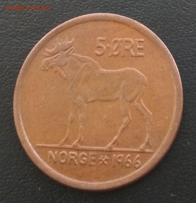 Норвегия 5 эре 1966 до 18.11.18 в 22.00 мск - IMG_20181113_111439