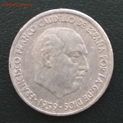 Испания 10 сантимов 1959 до 18.11.18 в 22.00 мск - IMG_20181113_112057