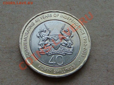 -v- Кения 40 шил. 2003г.40 лет Независимости,бимет до 26.05( - DSC02361.JPG