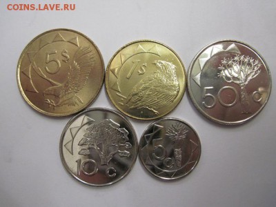 Намибия набор из 5 монет до 16.11.18 - IMG_1946.JPG