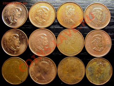 R94 Подборка 1¢ Канада 12 шт. до 28.05 в 21°° - R94 Canada 1c 12 pcs_2