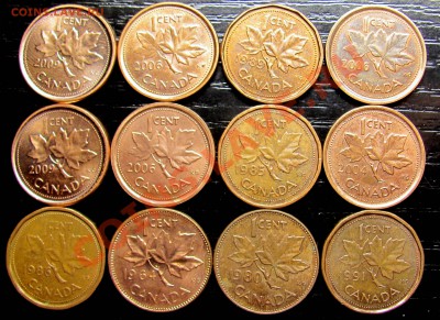R94 Подборка 1¢ Канада 12 шт. до 28.05 в 21°° - R94 Canada 1c 12 pcs_1