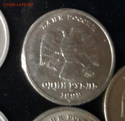 1 р.1999. Пушкин.1 р.2001.10 л.СНГ.9 монет.До18.11.18в2200 - 20181114_140642