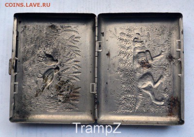 Портсигар Охота. до 17.11.2018. 22.00 мск - 101943415 (1)