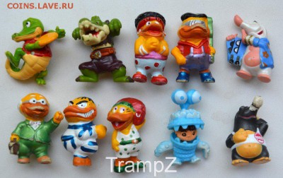 Фигурки из киндер сюрприз разное 10 штук - 94800765