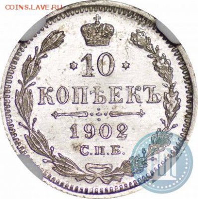 10 копеек 1902 АР оценка ??? Интерес ??? - 66а