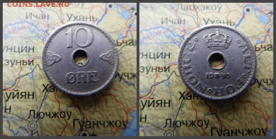 Норвегия 10 эре, 1940 - 18