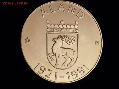 Финляндия 100 марок 1991 Аланды Парусник - DSCN3116.JPG