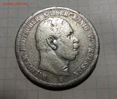 5 марок 1876г. Германия до 22.11.2018 22:00 мск. - 20181114_210233