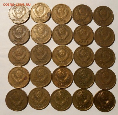 2 копейки.1961-1991г.25-шт. с рубля.до 20.11.2018  22-00 мск - 389