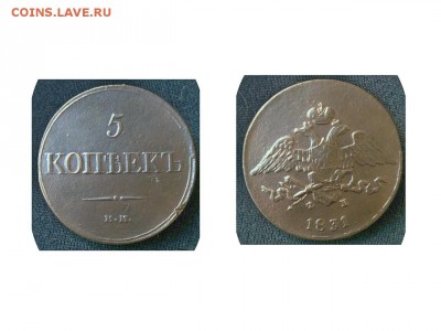 5 копеек 1831 ЕМ-ФХ. Оценка. - NWj5zGXwUZcWz
